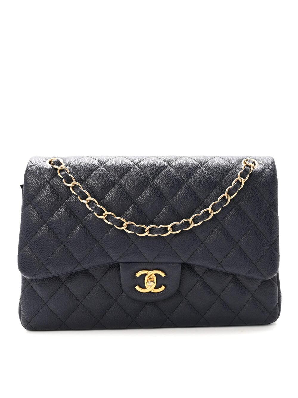 Chanel Caviar Quilted Jumbo Double Flap #370725C80B